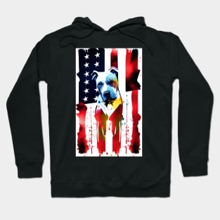 Pitbulls And Stars Hoodie